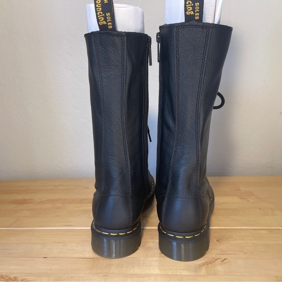 Dr. Martens 1B99 Virginia Leather Mid Calf Boots - Picture 4 of 12